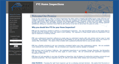 Desktop Screenshot of fyihomeinspections.com